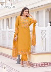 Kashmira By Wooglee Cotton Shifli Top With Bottom Dupatta Exporters In India